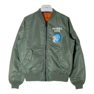 AVIREX アヴィレックス 783-3152612 LOONEY TUNES ジャケット カーキ sizeS 瑞穂店