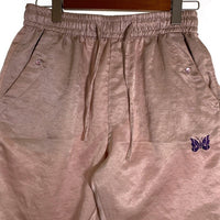 Needles ニードルズtring Cowboy Short - Poly Slub Sateen ストリングカウボーイショーツ サテンショートパンツ ベージュ MR255 Size S 福生店