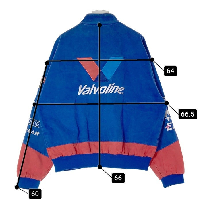 RACING CHAMPIONS APPAREL レーシングチャンピオンズ 1998 Mark Martin マーク・マーティン Valvoline バルボリン レーシングジャケット ブルー sizeM 瑞穂店