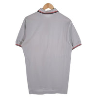 FRED PERRY フレッドペリー Tip Line Polo 半袖ポロシャツ コットンピケ グレー FPP732 日本製 Size L 福生店
