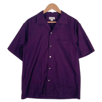 tone トーン OC REMAKE SHIRT オープンカラーリメイクシャツ 半袖 パープル TO-SS18-SS02 Size 1 福生店