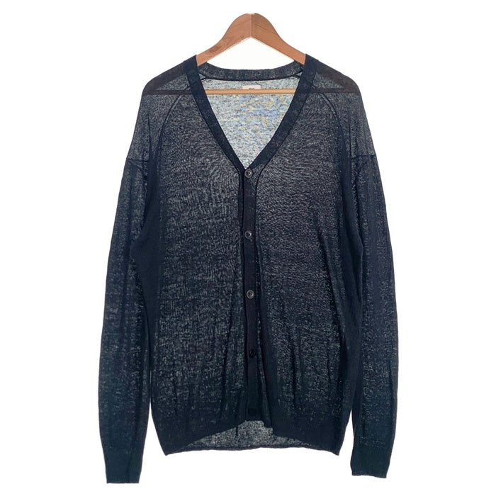 RHC Ron Herman ロンハーマン リネン ニット カーディガン ネイビー 3520800016 1322 Size S 福生店