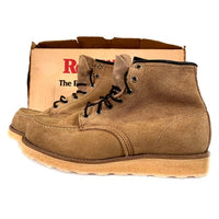 90's RED WING レッドウィング The Irish Setter Sport Boot アイリッシュセッター スポーツ ブーツ 犬タグ ベージュ 08173 USA製 Size US8 1/2 E (26.5cm) 福生店
