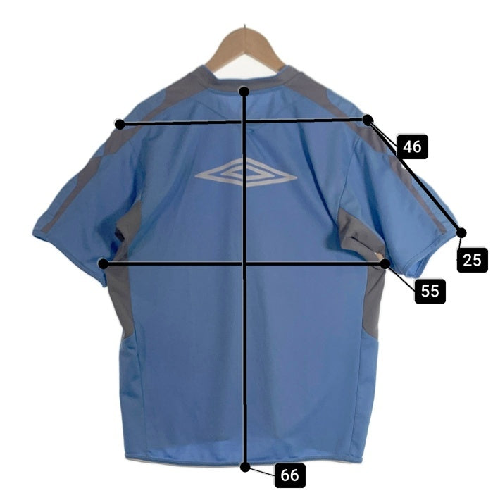 UMBRO アンブロ 2007-2009 Celta de Vigo セルタ・デ・ビーゴ トレーニングシャツ ライトブルー Size XL相当 福生店