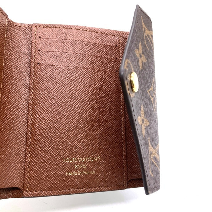 LOUIS VUITTON ルイヴィトン モノグラム ポルトフォイユ ヴィクトリーヌ 三つ折り財布 ブラウン ICチップ M62472 瑞穂店
