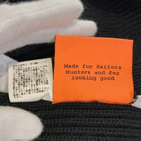 ANDERSEN ANDERSEN アンデルセンアンデルセン タートルネック ハイネック ウール リブニットセーター ブラック フィンガーホール Size XS 福生店