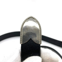 MINEDENIM マインデニム Western Leather Belt ウエスタンレザーベルト ブラック Size 32 福生店