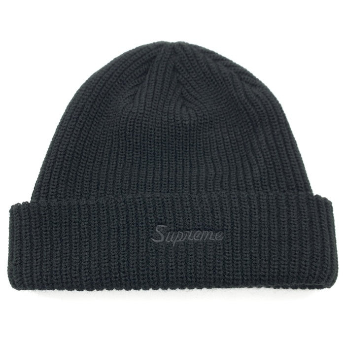 SUPREME シュプリーム Loose Gauge Beanie ルーズゲージビーニー アクリル ニットキャップ ブラック 同色 ワングラム期 福生店