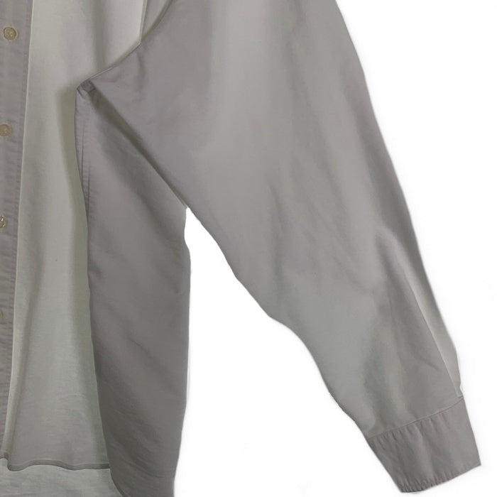 F.C.R.B. F.C.Real Bristol エフシーレアルブリストル COOLMAX EMBLEM BIG Ｂ.D. SHIRT 長袖 ボタンダウン シャツ ホワイト FCRB-232073 Size XL 福生店