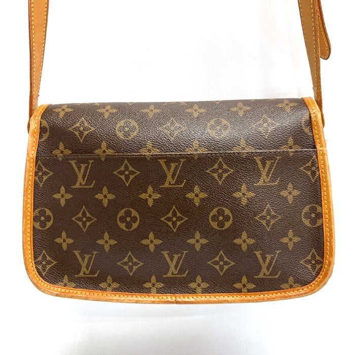 LOUIS VUITTON ルイヴィトン M42250 ショルダーバッグ ソローニュ モノグラム ブラウン 瑞穂店