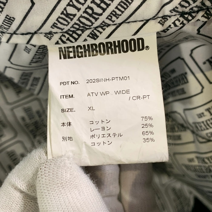 NEIGHBORHOOD ネイバーフッド 20AW ATV WP .WIDE / CR-PT コーデュロイ パンツ ブラック 202SINH-PTM01 Size XL 福生店