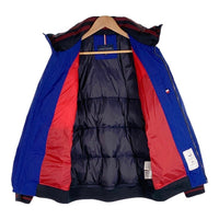 TOMMY HILFIGER トミーヒルフィガー ジップアップ 中綿ジャケット ブルー 78J4151/18Z Size S 福生店