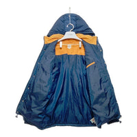 adidas アディダス 万国旗タグ シロクマ刺繍 中綿ジャケット ネイビー sizeM 瑞穂店