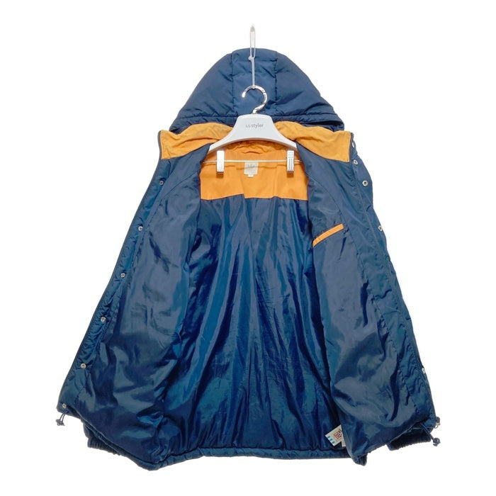 adidas アディダス 万国旗タグ シロクマ刺繍 中綿ジャケット ネイビー sizeM 瑞穂店