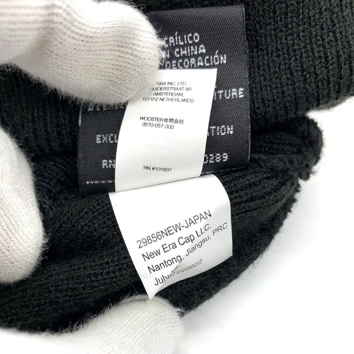 SUPREME シュプリーム 22AW New Era ニューエラ Box Logo Beanie ボックスロゴビーニーキャップ ブラック アクリル 福生店