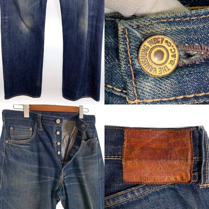 FREEWHEELERS フリーホイーラーズ 601XX ストレートデニムパンツ ジーンズ インディゴ Size 32×34 福生店
