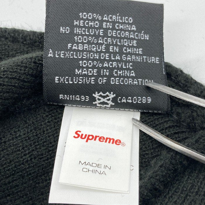 SUPREME シュプリーム 22AW × NEW ERA Box Logo Beanie ニューエラー ボックス ロゴ ビーニー ニットキャップ ブラック 瑞穂店