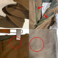 Polo by Ralph Lauren ポロラルフローレン ピーチスキン トラウザーパンツ ブラウン コットン Size 32/32 福生店