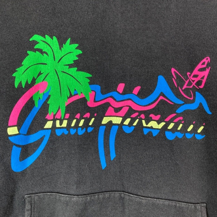 GUCCI グッチ 626989 XJCSP 20SS Hawaii Print Sweatshirt ハワイアン プリント フーディー パーカー ブラック sizeL 瑞穂店