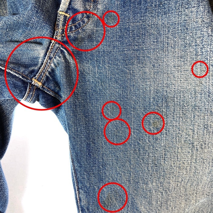 Levi’s リーバイス 501 BIGE ビッグE 70's ボタン裏6 足長R フロント平行ステッチ デニムパンツ インディゴ size- 瑞穂店