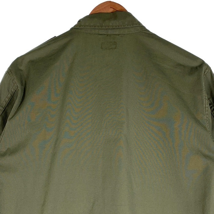 BUZZ RICKSON'S バズリクソンズ U.S.ARMY ジャングルファティーグ ミリタリージャケット ペイント&ハードウォッシュ オリーブ BR12950 12247 Size M-S 福生店