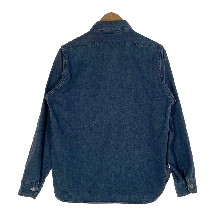 Nigel Cabourn ナイジェルケーボン プルオーバー デニムシャツ インディゴ 8020010006 Size 46 福生店