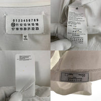 Maison Martin Margiela メゾンマルタンマルジェラ クルーネックTシャツ ホワイト プレーン S50GC0380 Size 48 福生店