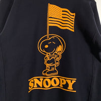 Champion チャンピオン SNOOPY スヌーピープリント リバースウィーブ クルーネックスウェットトレーナー ネイビー C5-A008 Size L 福生店