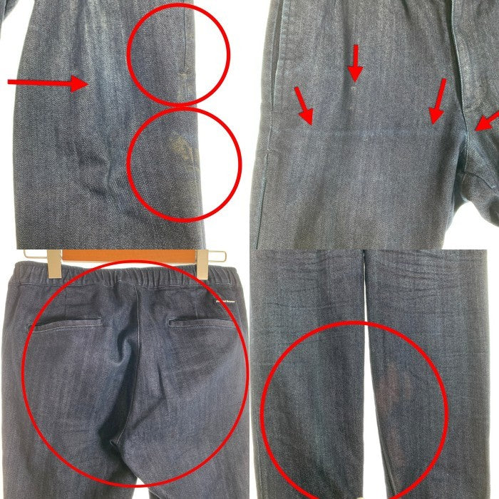 F.C.Real Bristol エフシーレアルブリストル VENTILATION RIB PANTS ベンチレーションリブパンツ デニム ジョガー インディゴ FCRB-167049 Size L 福生店