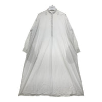 ARTS&SCIENCE アーツアンドサイエンス コットン シャツワンピース プルオーバー ホワイト 0241-L5206-0017 Size 1 瑞穂店