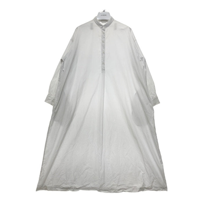 ARTS&SCIENCE アーツアンドサイエンス コットン シャツワンピース プルオーバー ホワイト 0241-L5206-0017 Size 1 瑞穂店