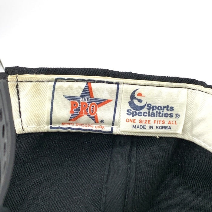 90's Sports Specialties NFL ロサンゼルス・レイダース ベースボールキャップ スナップバック ブラック 韓国製 NWA 福生店