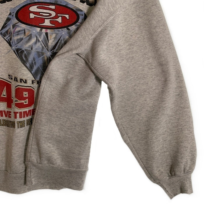 STARTER スターター NFL 1994 Super Bowl XXIX Champs Sanfrancisco 49ers サンフランシスコ フォーティーナイナース グレー Size XL USA製 Size XL 福生店
