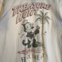 TOYS McCOY トイズマッコイ FELIX THE CAT TREASURE HUNT フィリックスザキャット プリントTシャツ ナチュラル TMC2405 Size L 福生店