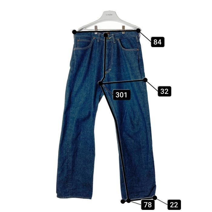 Lee リー ARCHIVES RIDERS 101-Z 1948 デニムパンツ インディゴ size34 瑞穂店