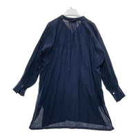 ARTS&SCIENCE アーツアンドサイエンス リネン プルオーバーワンピース ネイビー ブラウス シャツ 0241-L6265-1030 Size 1 瑞穂店