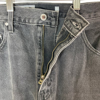 Levi's Silver Tab リーバイスシルバータブ LOOSE ルーズ テーパードデニムパンツ ブラック Size 36 瑞穂店