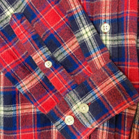 Supreme シュプリーム Tartan Flannel Shirt レッド×ネイビー sizeM 瑞穂店