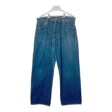 EVISU エヴィス カモメ ジップフライ UNIVERSALジップ 虎耳 デニムパンツ インディゴ size35 瑞穂店