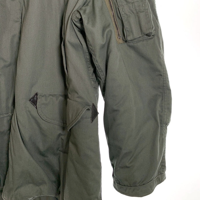 80's U.S.AIR FORCE 米空軍 N-3B ミリタリー フライトジャケット オリーブ 8415-00-376-1672 LANCER 81年会計 Size M 福生店