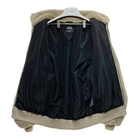 ZARA ジップアップ ファージャケット ベージュ sizeM 瑞穂店