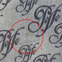 PELLE PELLE ペレペレ ジャカード ジップアップ デニムパーカー ジャケット インディゴ Size XXL 瑞穂店