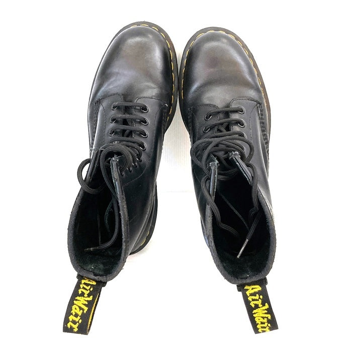 Dr.Martens ドクターマーチン 8ホール レザーレースアップブーツ ブラック Size UK8 (27cm) 瑞穂店