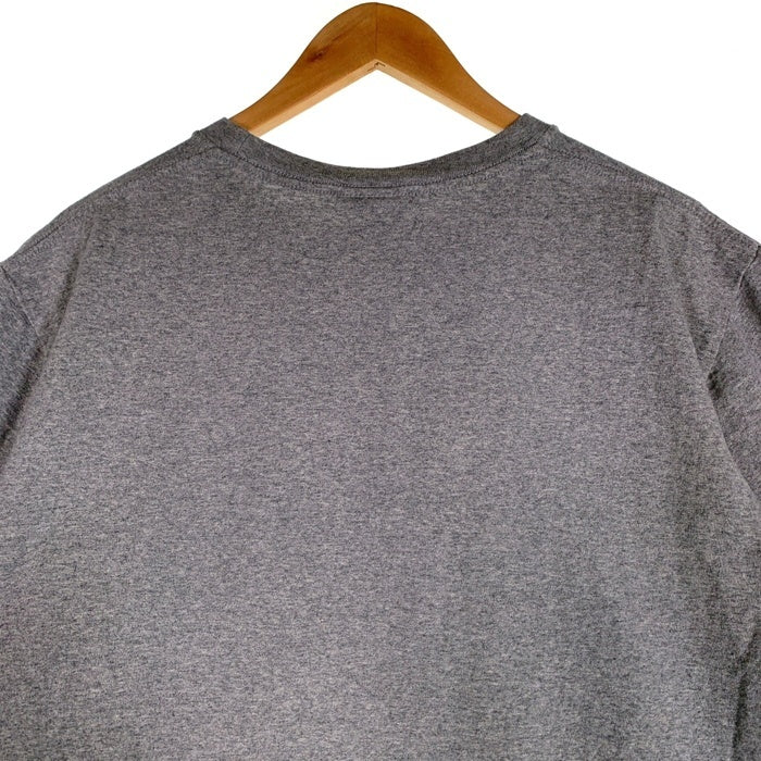 A BATHING APE アベイシングエイプ 1ST CAMO COLLEGE TEE カモ カレッジTシャツ プリント グレー Size L 福生店