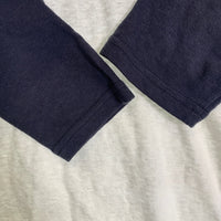 CORE FIGHTER コアファイター ヘンリーネック 2トーン 七分袖カットソー ベースボール オフホワイト ブラック Size M 福生店