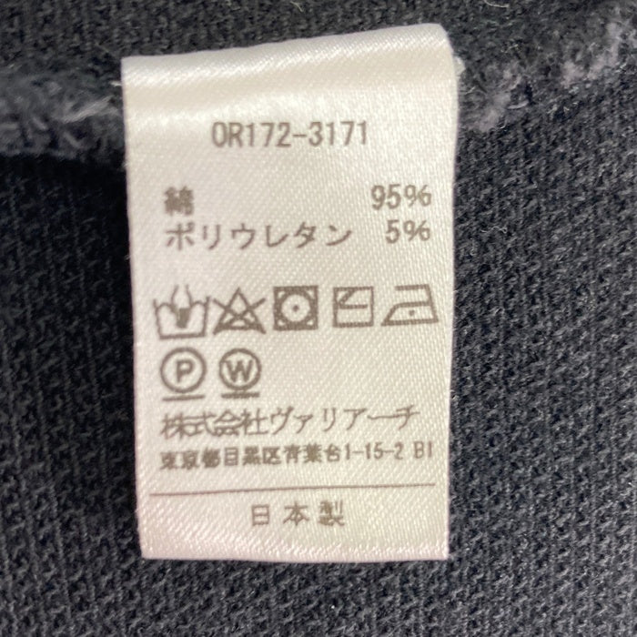 OURET オーレット ジップアップコート ハイネック ブラック size3 瑞穂店