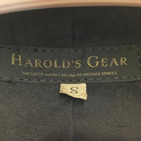 HAROLD'S GEAR ハロルズギア ホースレザー シングルライダース 馬革 ブラック sizeS 瑞穂店