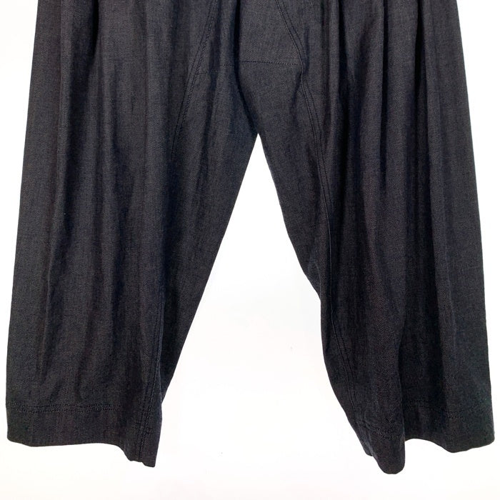 Vivienne Westwood MAN ヴィヴィアンウエストウッドマン サルエル タック デニムワイドパンツ インディゴ VW-V1-79467 129017 Size 50 福生店