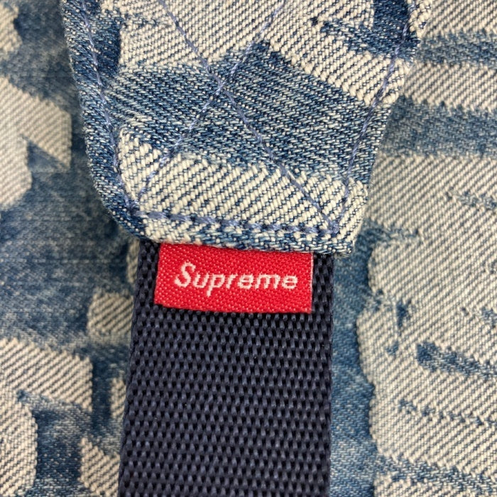 Supreme シュプリーム 22SS Fat Tip Jacquard Denim Waist Bag ウエストバッグ インディゴ 瑞穂店