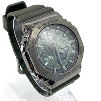 CASIO カシオ G-SHOCK デジアナ クォーツ腕時計 WR20BAR グリーン GM-2100B 福生店